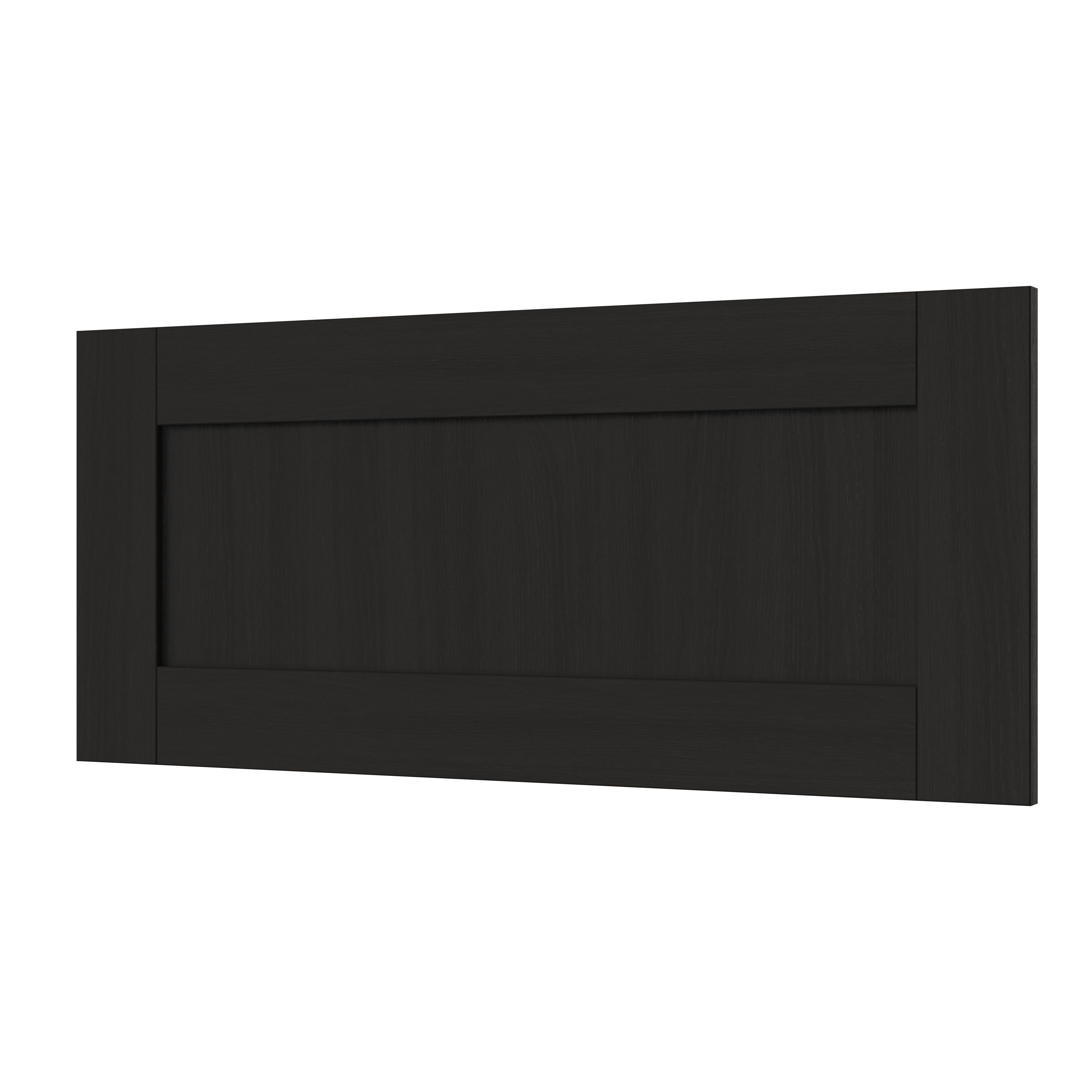 GoodHome Verbena Matt charcoal Shaker Drawer front, bridging door & bi-fold door 800mm