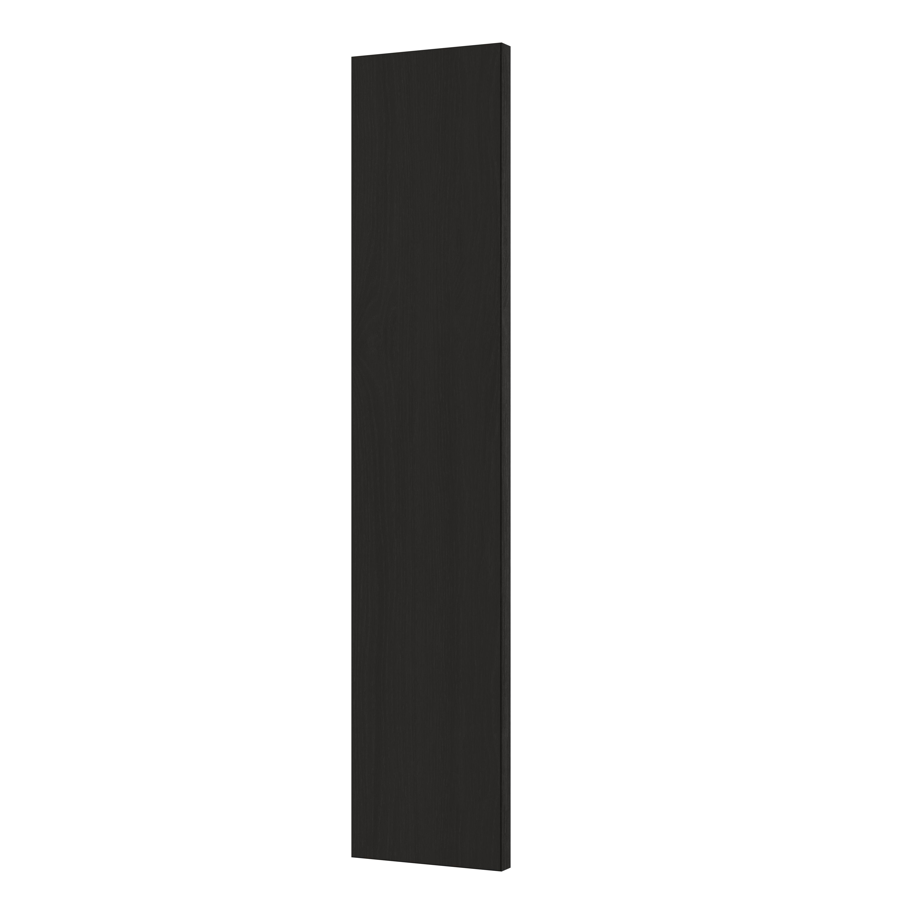 GoodHome Verbena Matt charcoal shaker Highline Cabinet door (W)150mm (H)715mm (T)20mm