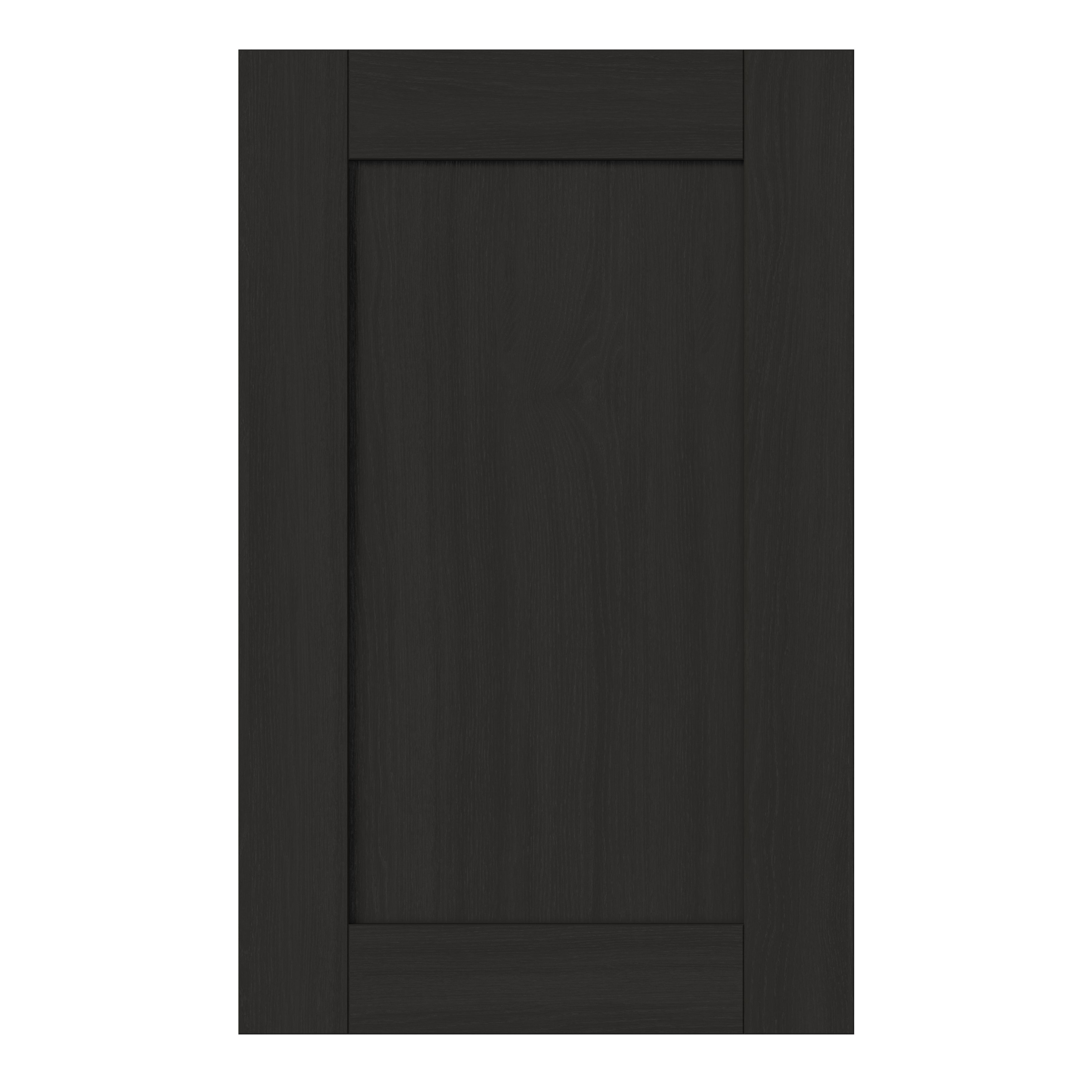 GoodHome Verbena Matt charcoal shaker Highline Cabinet door (W)450mm (H)715mm (T)20mm