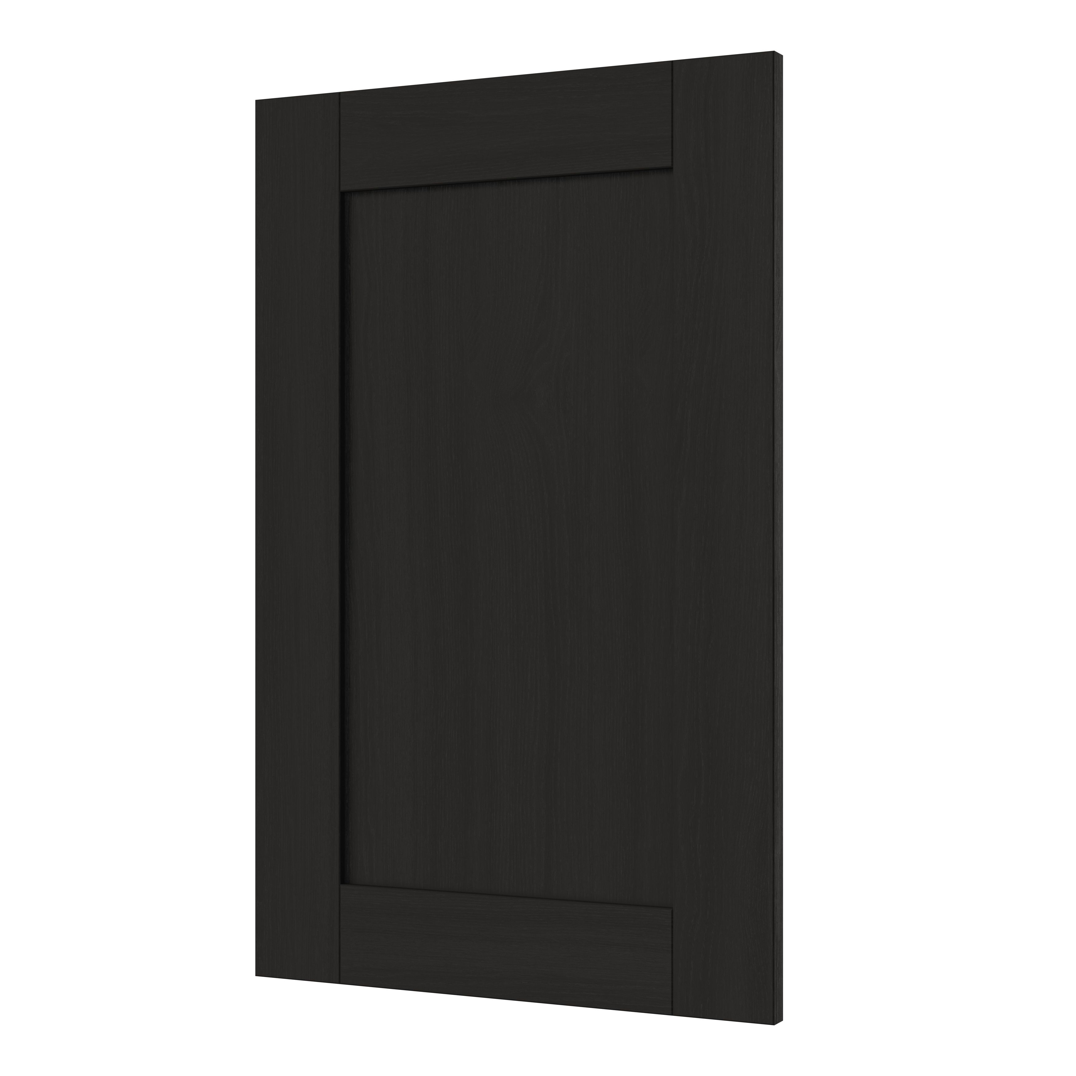 GoodHome Verbena Matt charcoal shaker Highline Cabinet door (W)450mm (H)715mm (T)20mm