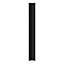 GoodHome Verbena Matt charcoal shaker Standard Corner post, (W)59mm (H)715mm