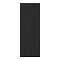 GoodHome Verbena Matt charcoal shaker Standard End panel (H)960mm (W)360mm