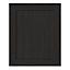 GoodHome Verbena Matt charcoal shaker Tall appliance Cabinet door (W)600mm (H)723mm (T)20mm