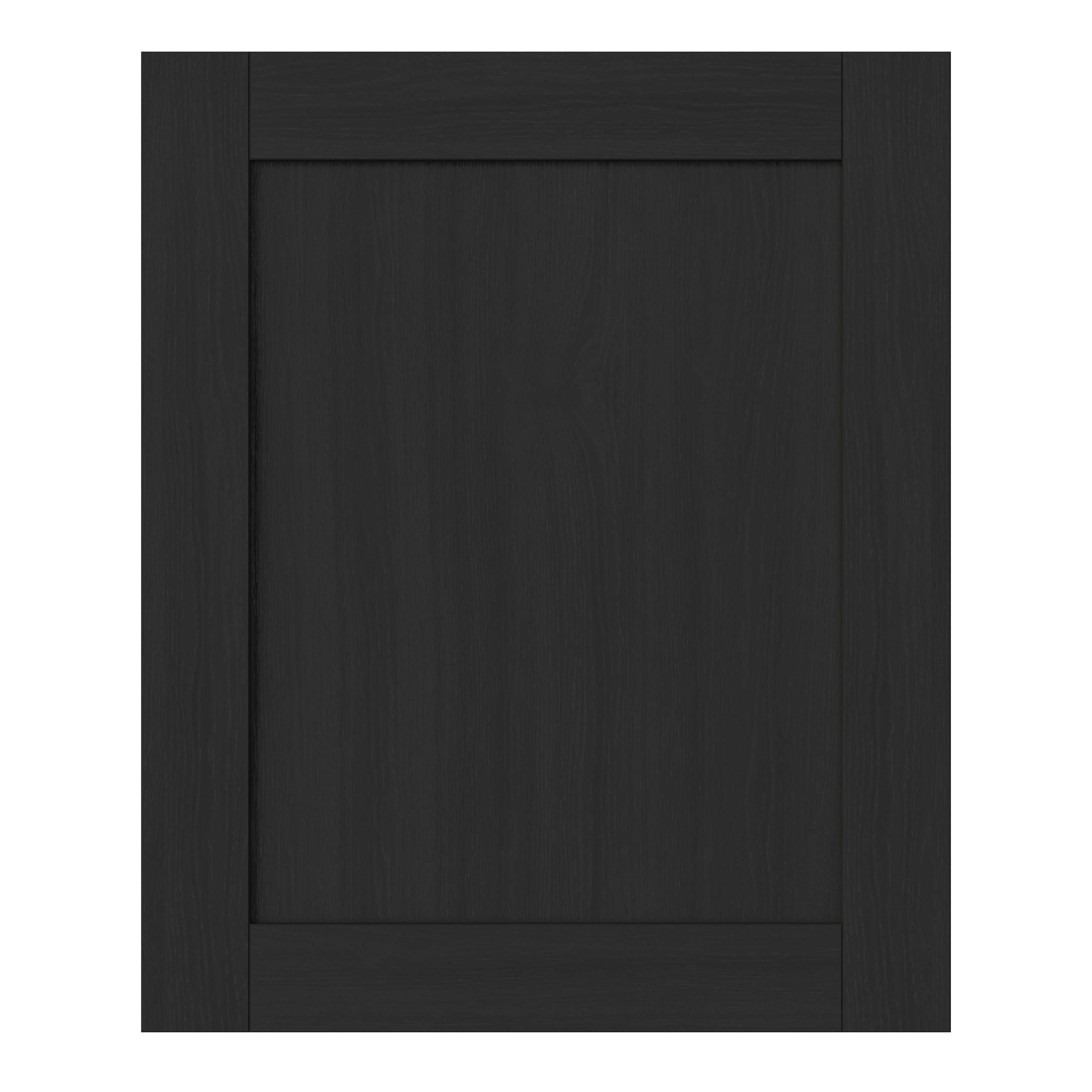 GoodHome Verbena Matt charcoal Shaker Tall appliance Cabinet door (W)600mm (H)723mm (T)20mm