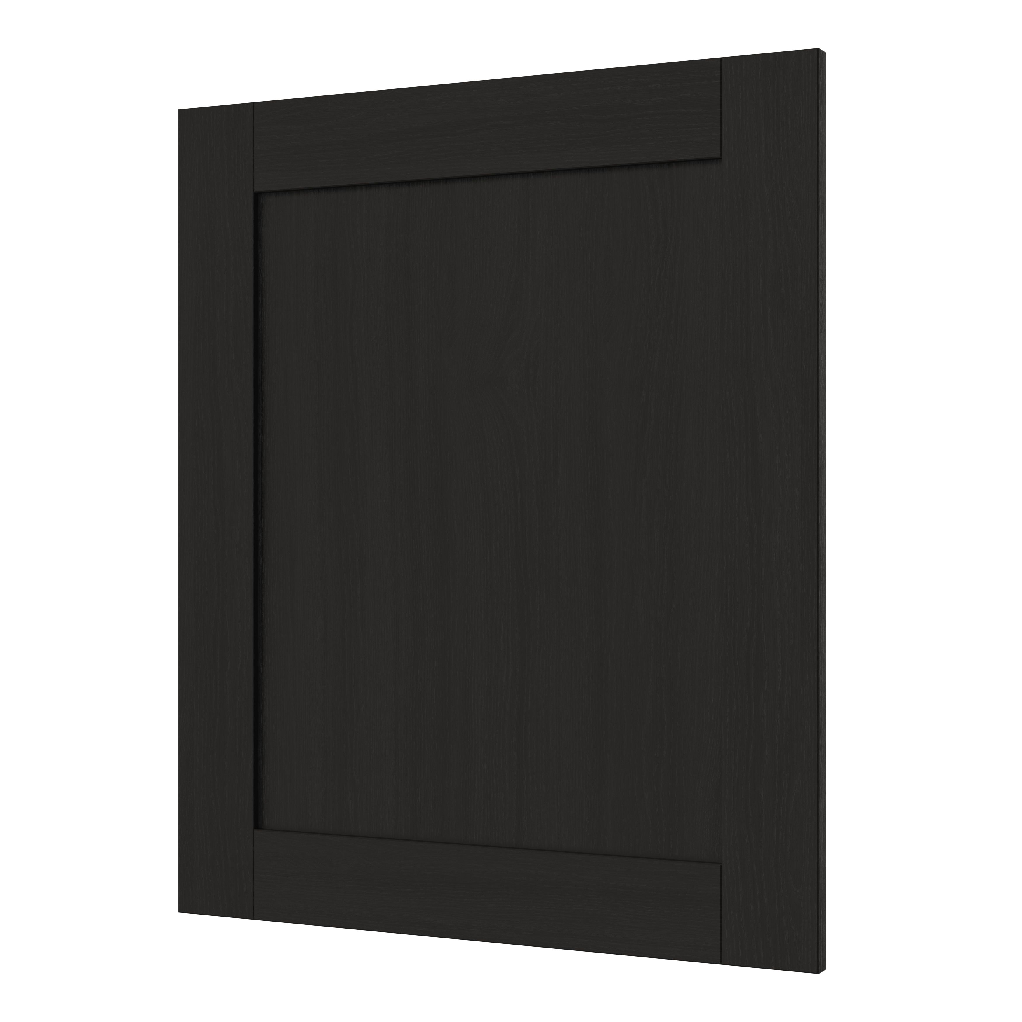 GoodHome Verbena Matt charcoal Shaker Tall appliance Cabinet door (W)600mm (H)723mm (T)20mm