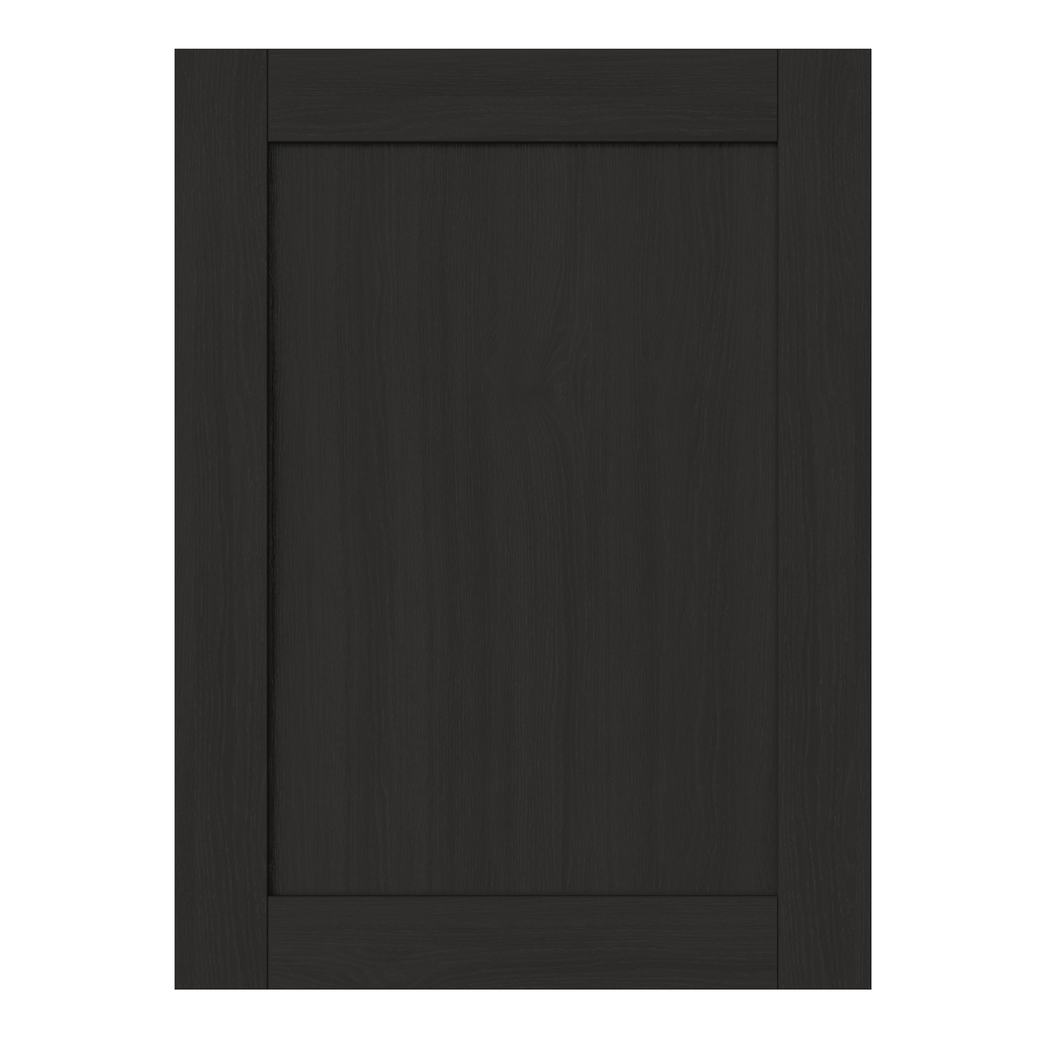 GoodHome Verbena Matt charcoal shaker Tall appliance Cabinet door (W)600mm (H)806mm (T)20mm