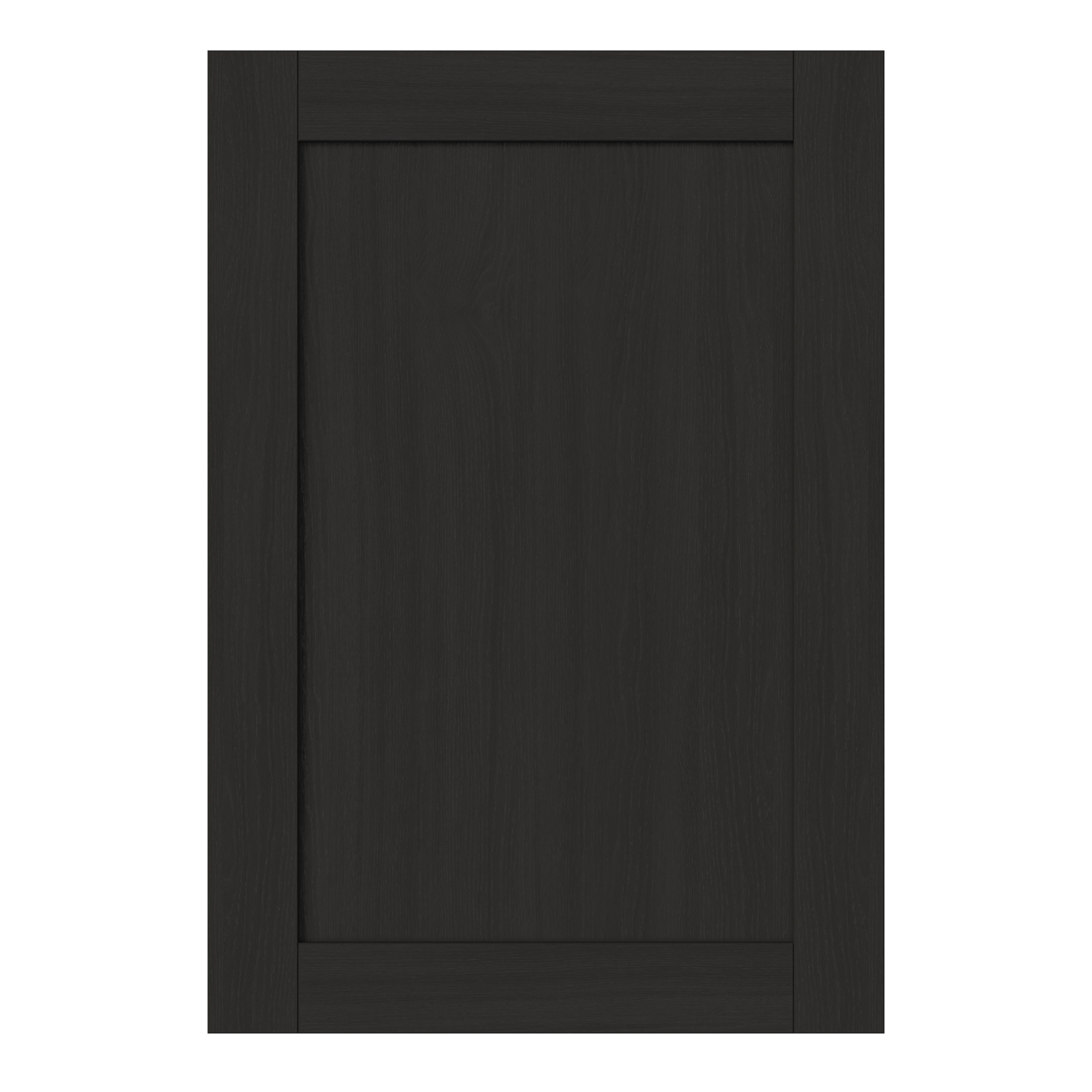 GoodHome Verbena Matt charcoal shaker Tall appliance Cabinet door (W)600mm (H)867mm (T)20mm