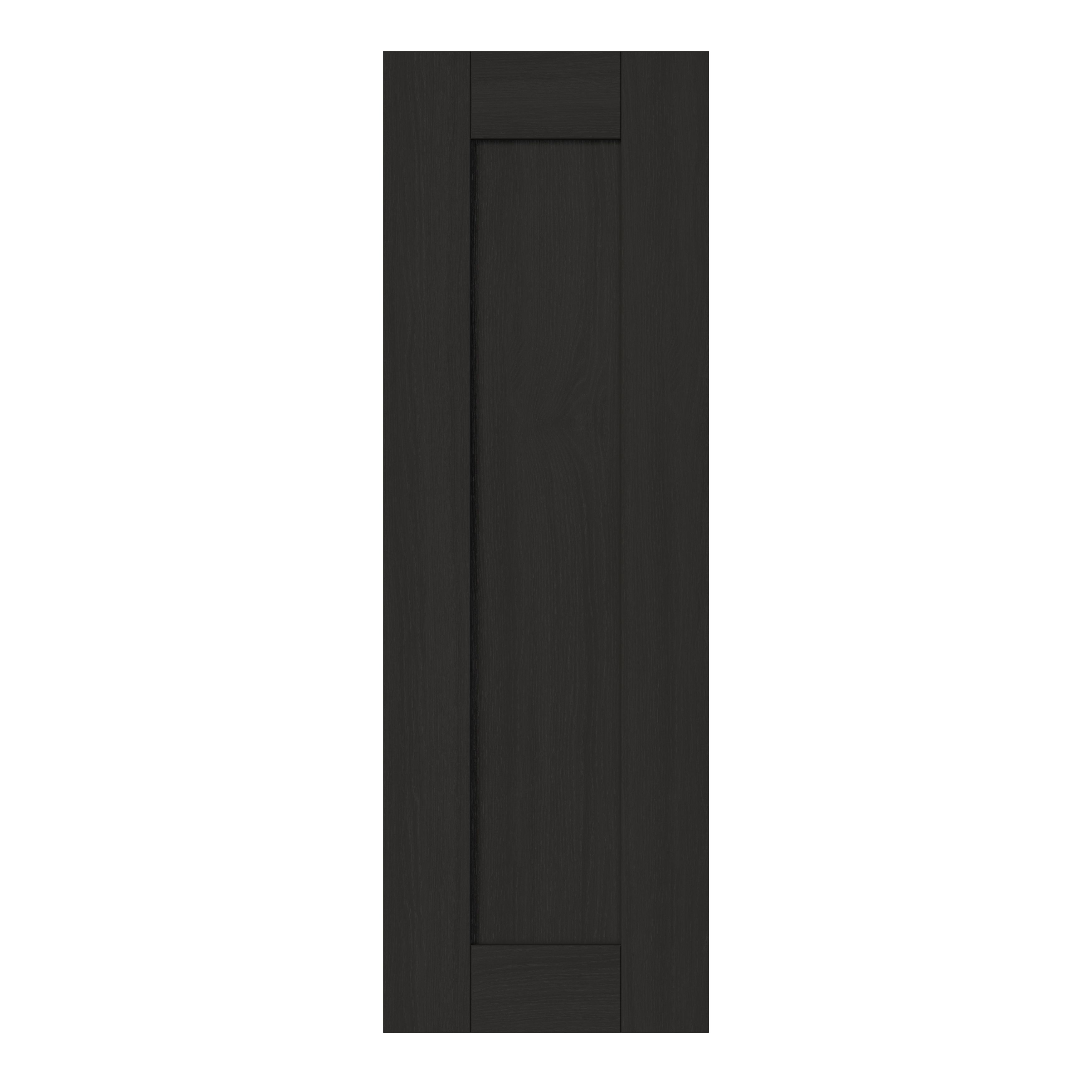 GoodHome Verbena Matt charcoal Shaker Tall wall Cabinet door (W)300mm (H)895mm (T)20mm