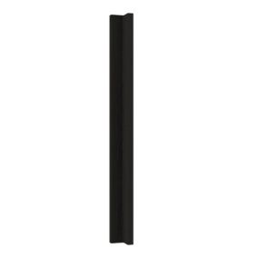 GoodHome Verbena Matt charcoal Standard Corner post, (W)59mm (L)715mm