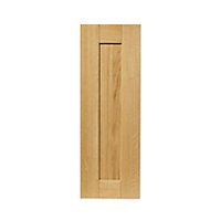 GoodHome Verbena Matt natural oak effect Drawer front, bridging door & bi fold door, (W)600mm (H)356mm (T)20mm