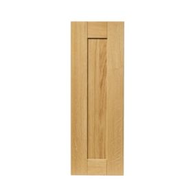 GoodHome Verbena Matt natural oak effect Drawer front, bridging door & bi fold door, (W)600mm (H)356mm (T)20mm
