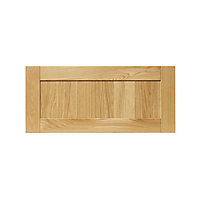 GoodHome Verbena Matt natural oak effect Drawer front, bridging door & bi fold door, (W)800mm (H)356mm (T)20mm
