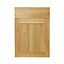 GoodHome Verbena Natural Door & drawer, (W)500mm (H)715mm (T)20mm