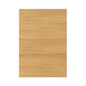 GoodHome Verbena Natural oak Drawer front, Pack of 1 (H)715mm (W)497mm (T)20mm