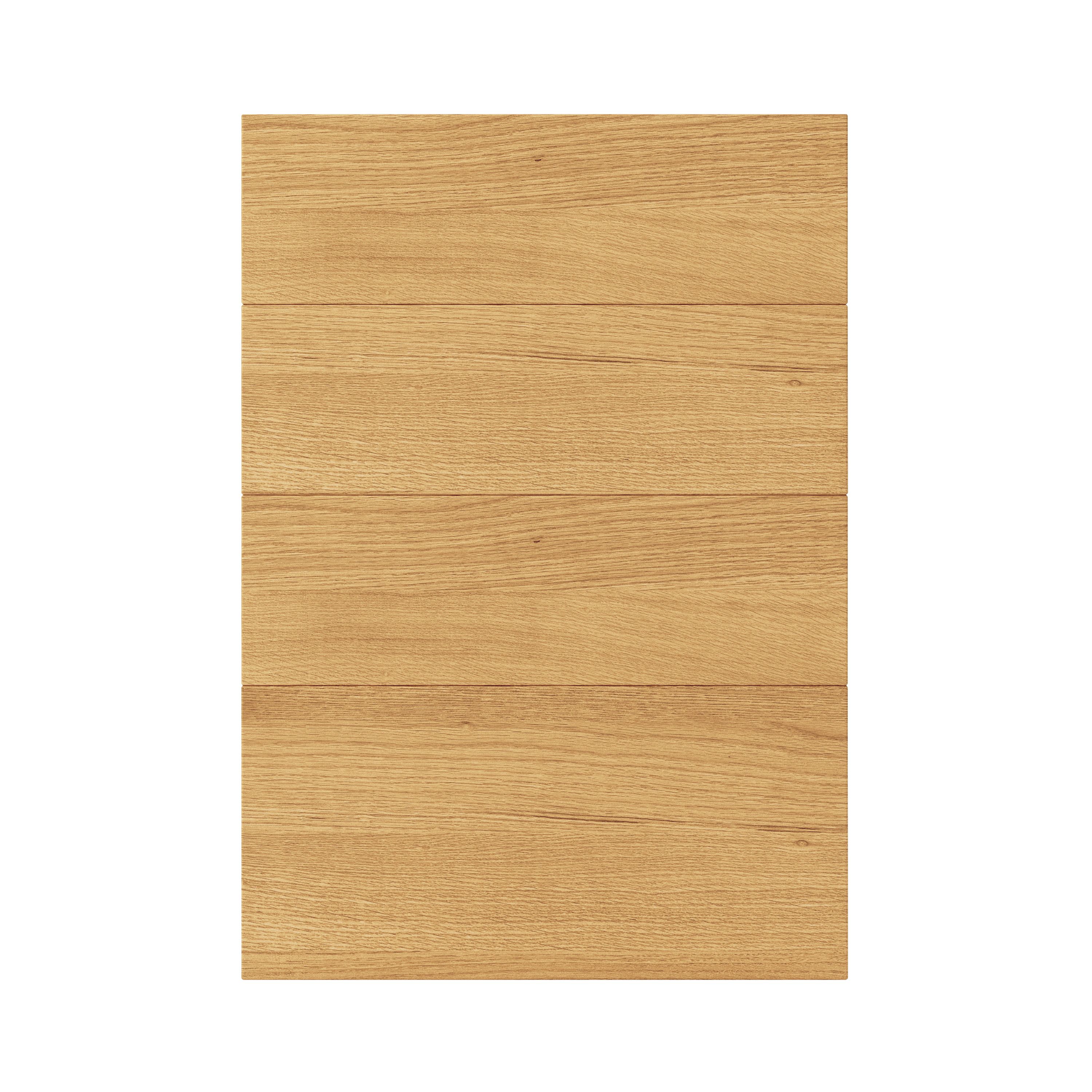 GoodHome Verbena Natural oak effect Shaker Drawer front, Pack of 1 (H)715mm (W)497mm (T)20mm