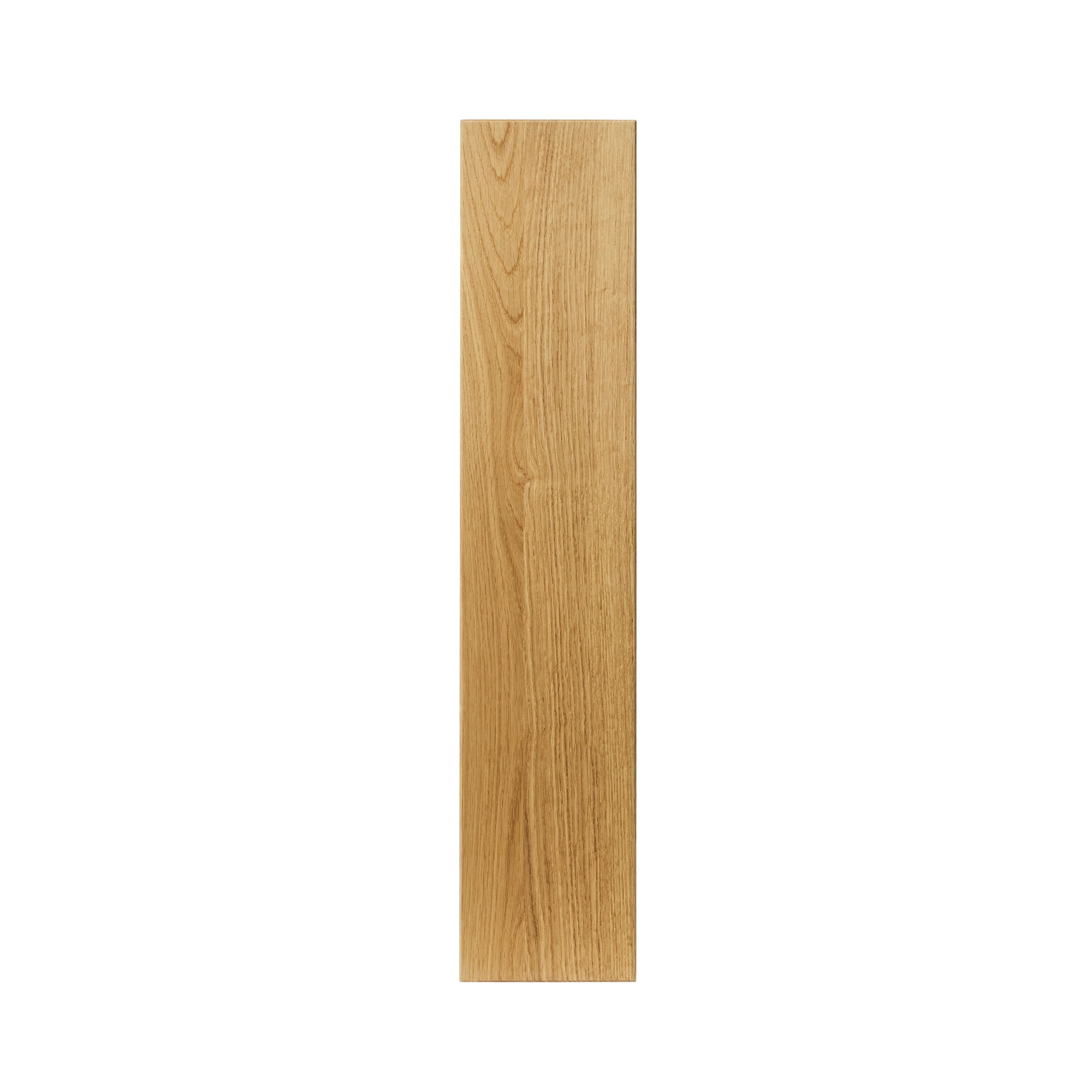 GoodHome Verbena Natural oak shaker Highline Cabinet door (W)150mm (H)715mm (T)20mm