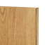 GoodHome Verbena Natural oak shaker Highline Cabinet door (W)150mm (H)715mm (T)20mm