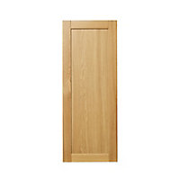 GoodHome Verbena Natural oak shaker Larder Cabinet door (W)500mm (H)1287mm (T)20mm