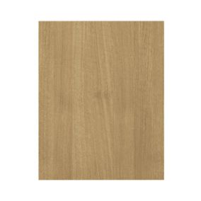 GoodHome Verbena Natural oak shaker Standard Base End panel (H)720mm (W)570mm
