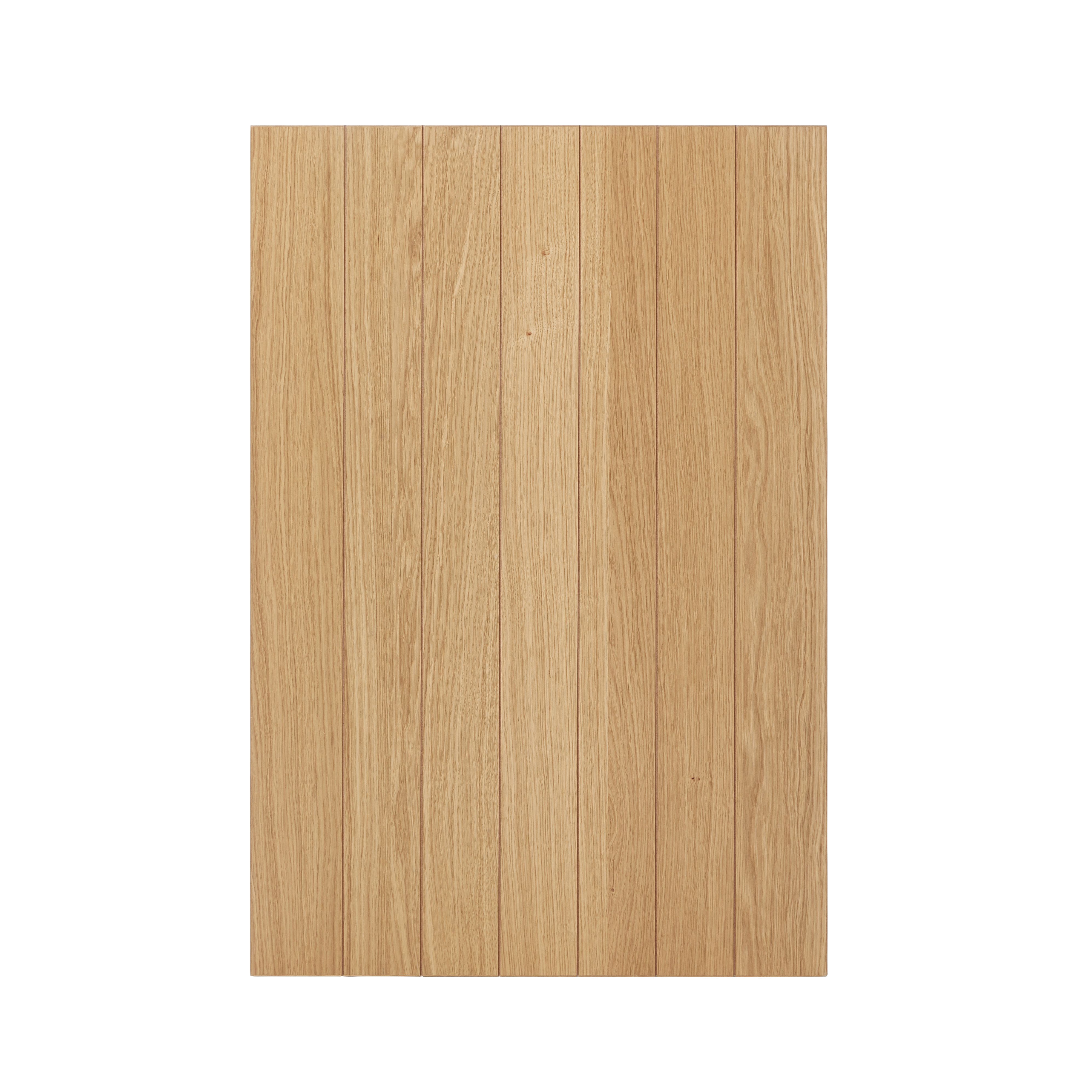 Goodhome Verbena Natural Oak Shaker Standard Clad On Base Panel H 900mm W 610mm Diy At B Q