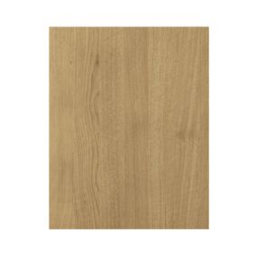 GoodHome Verbena Natural oak shaker Standard End panel (H)720mm (W)570mm