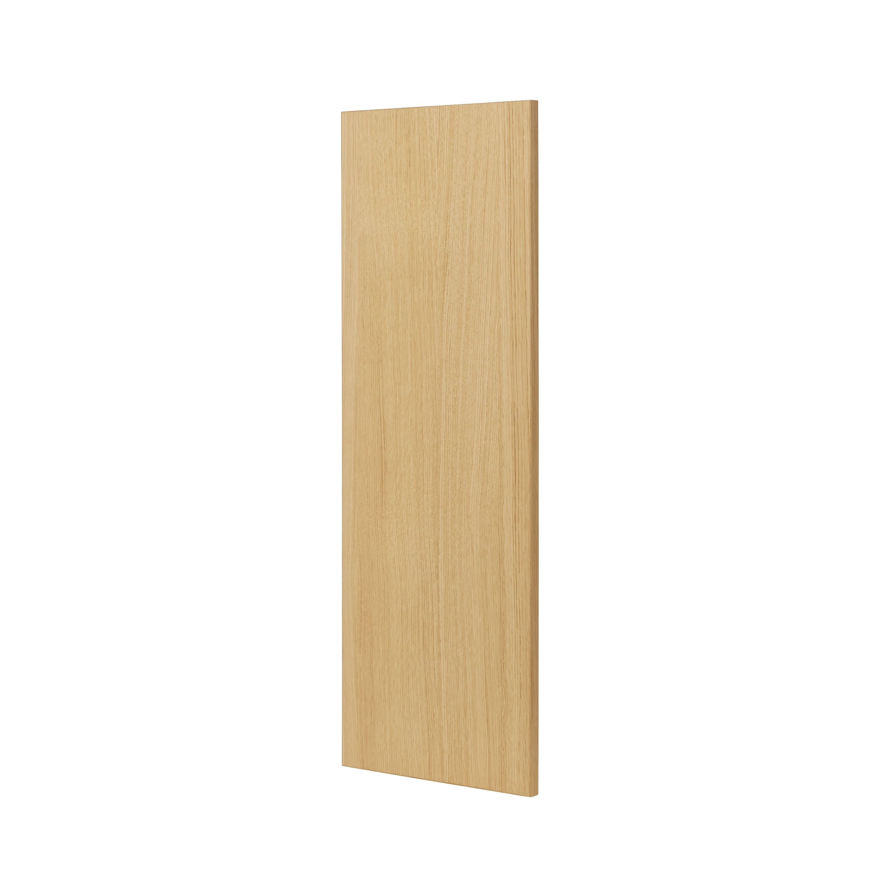 GoodHome Verbena Natural oak shaker Standard Wall End panel (H)960mm (W)360mm - 4