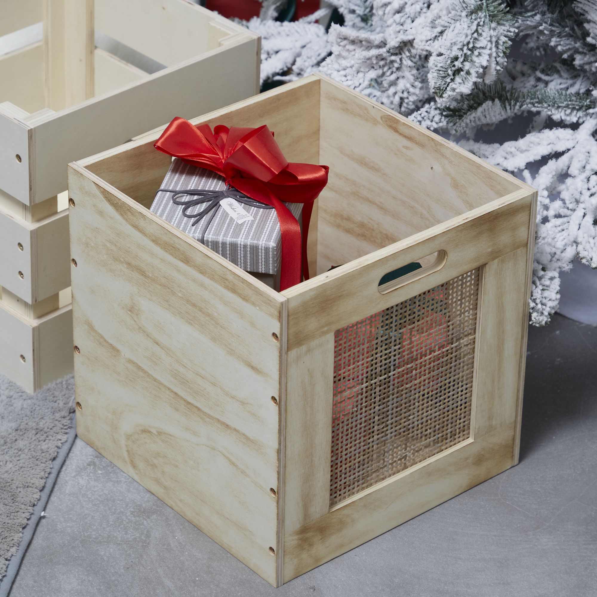 GoodHome Virguna Natural 27L Storage box - 4