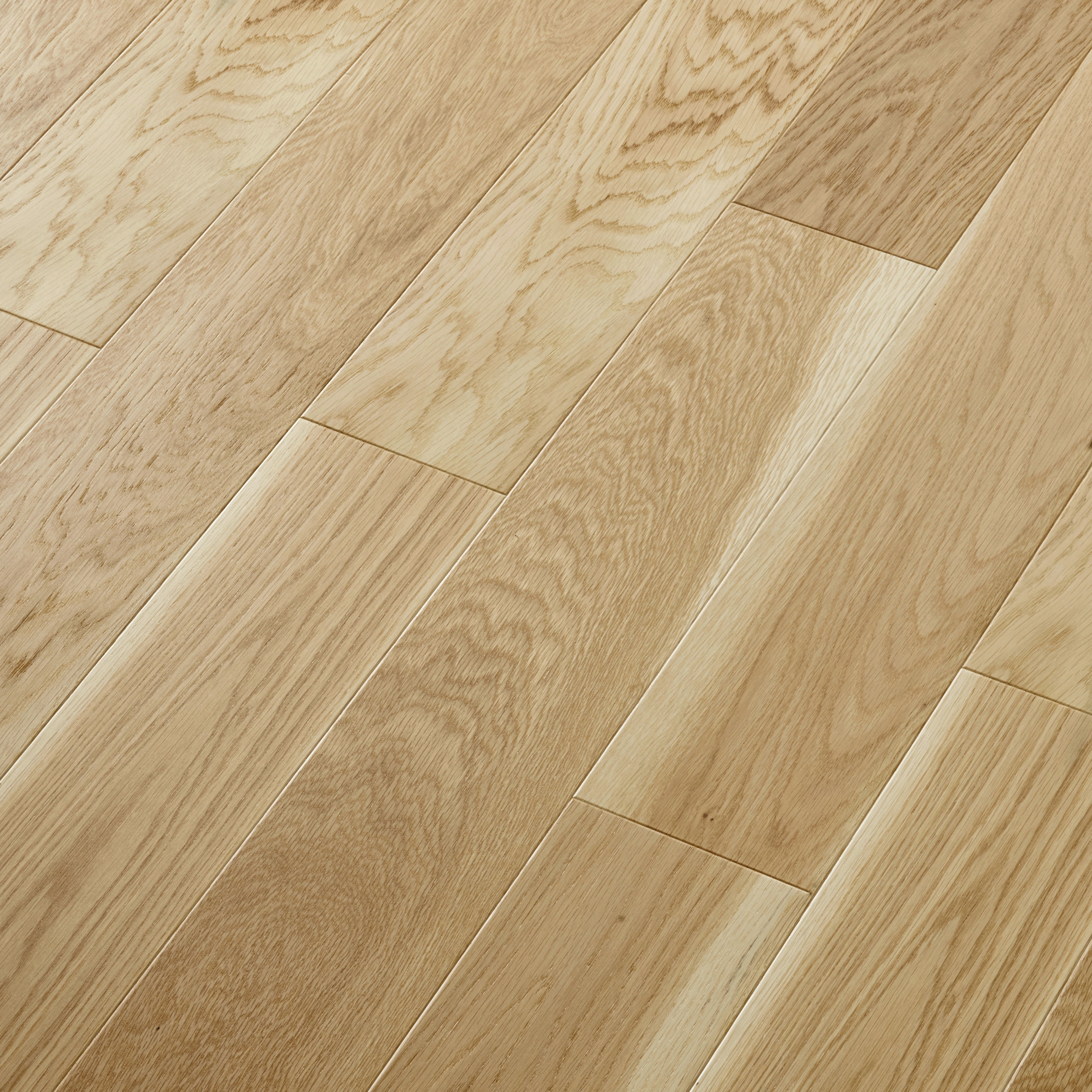 GoodHome Visby Blonde Oak Engineered Real wood top layer flooring, 0.99m²