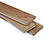 GoodHome Visby Herringbone Blonde Wood effect Oak Solid wood flooring, 1.94m²