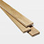 GoodHome Visby Natural Oak Solid wood Flooring, 1.296m² Set