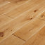 GoodHome Visby Natural Oak Solid wood flooring, 1.44m² Pack