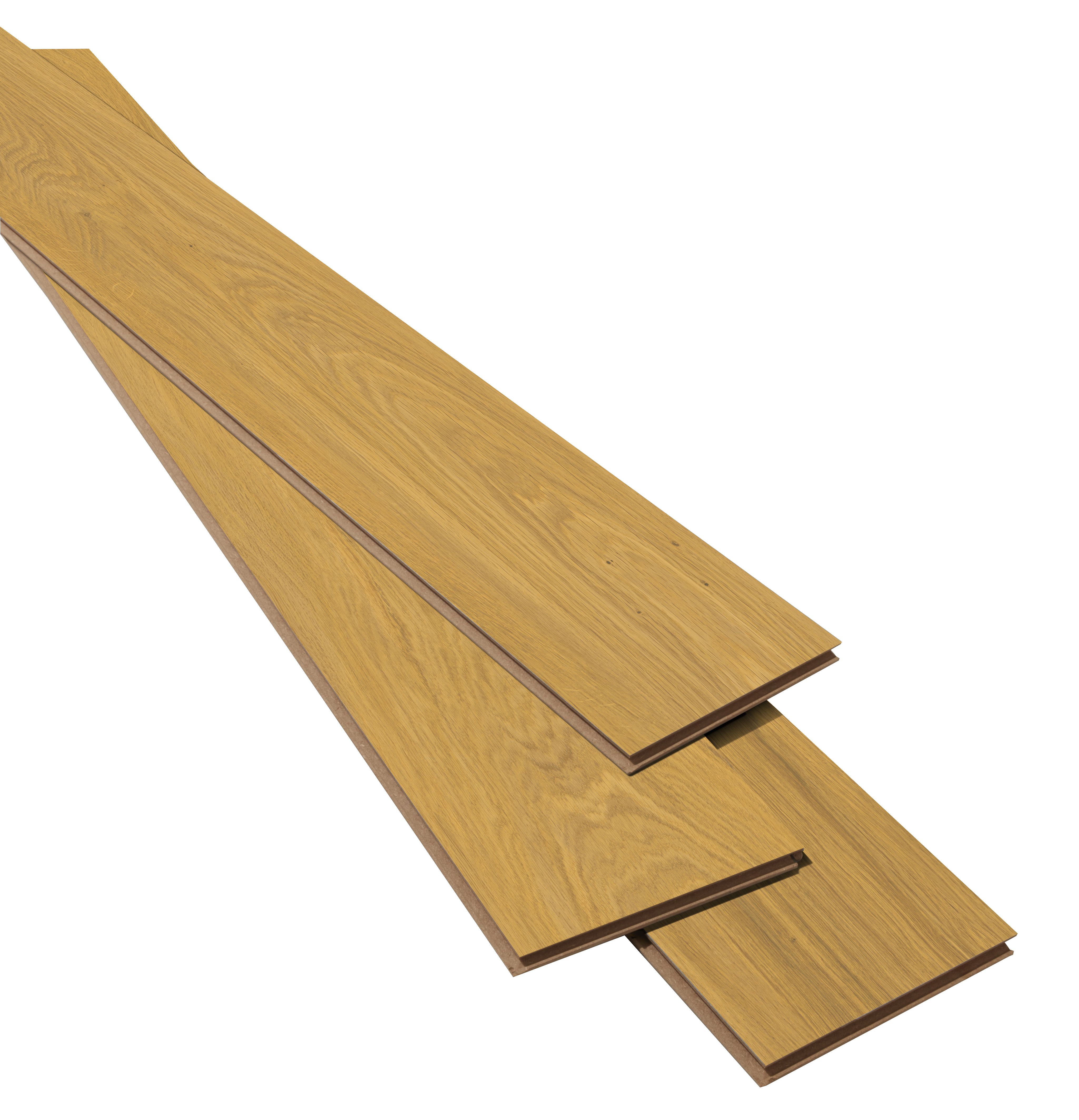 Visby GoodHome Wood effect Laminate Flooring 8 Pack - 3