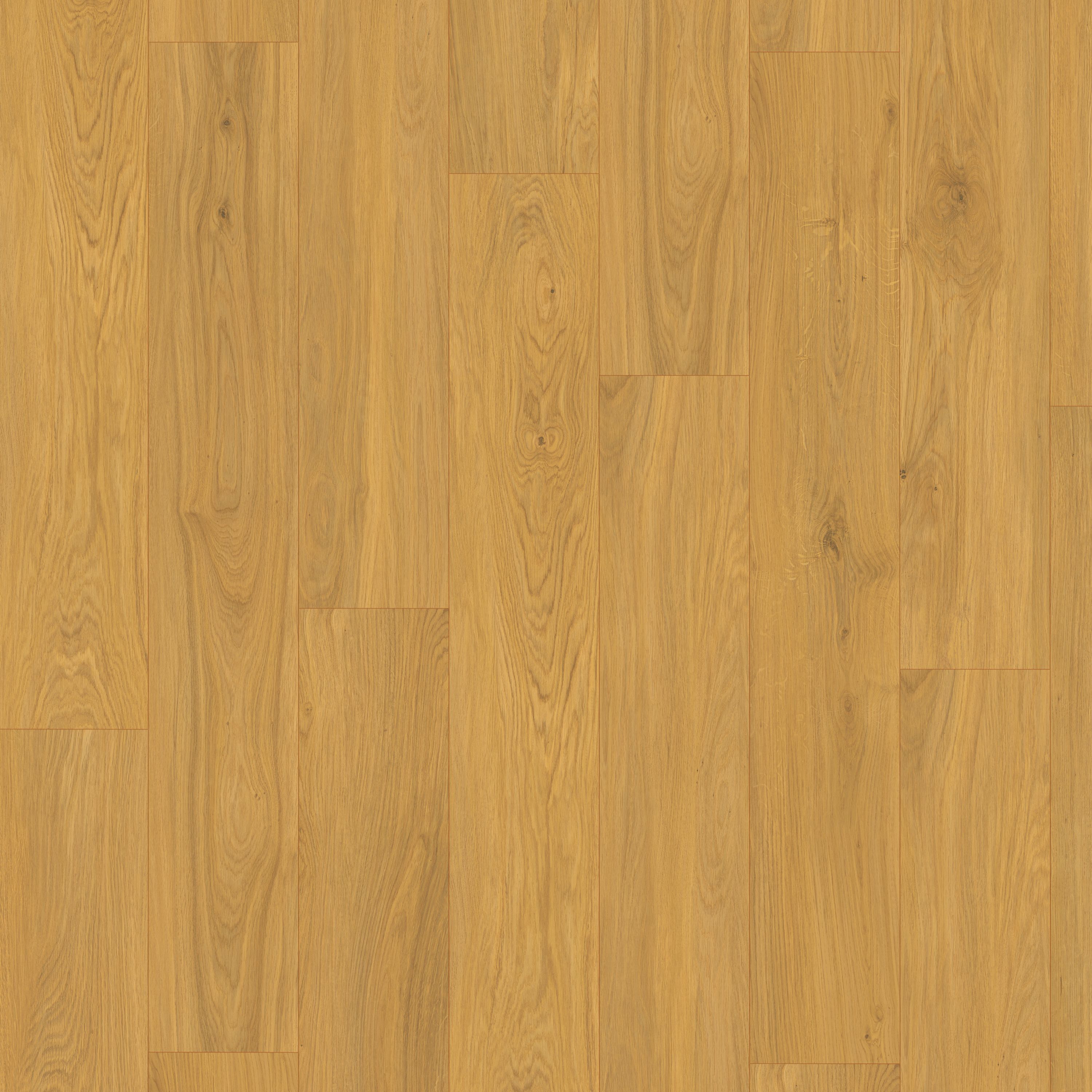 GoodHome Visby Pure Honey Wood effect Laminate Flooring Sample - 3