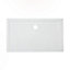 GoodHome Vorma Gloss White Rectangular Centre drain Shower tray (L)760mm (W)1200mm