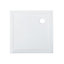 GoodHome Vorma Gloss White Rectangular Corner drain Shower tray (L)760mm (W)760mm
