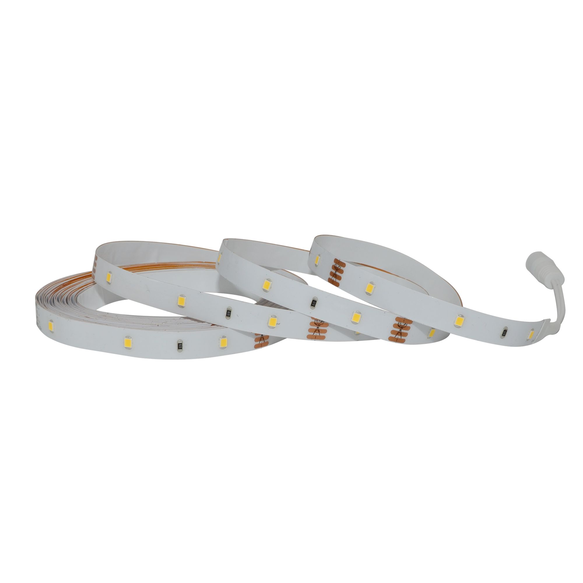 GoodHome Waldeck Mains-powered (plug-in) LED Neutral white Strip light IP20 2000lm 4000K (L)5m