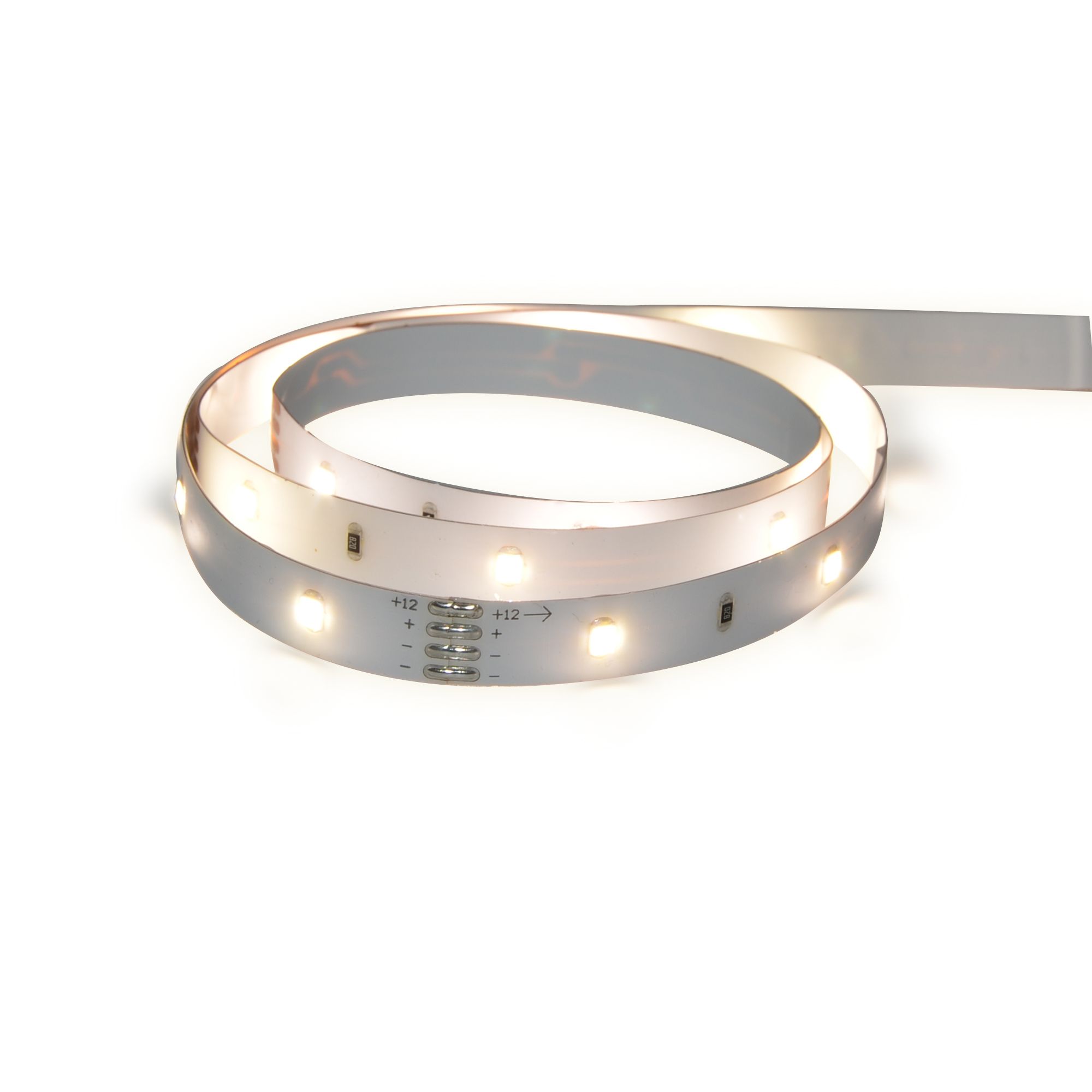 GoodHome Waldeck Mains-powered (plug-in) LED Neutral white Strip light IP20 400lm 4000K (L)1m