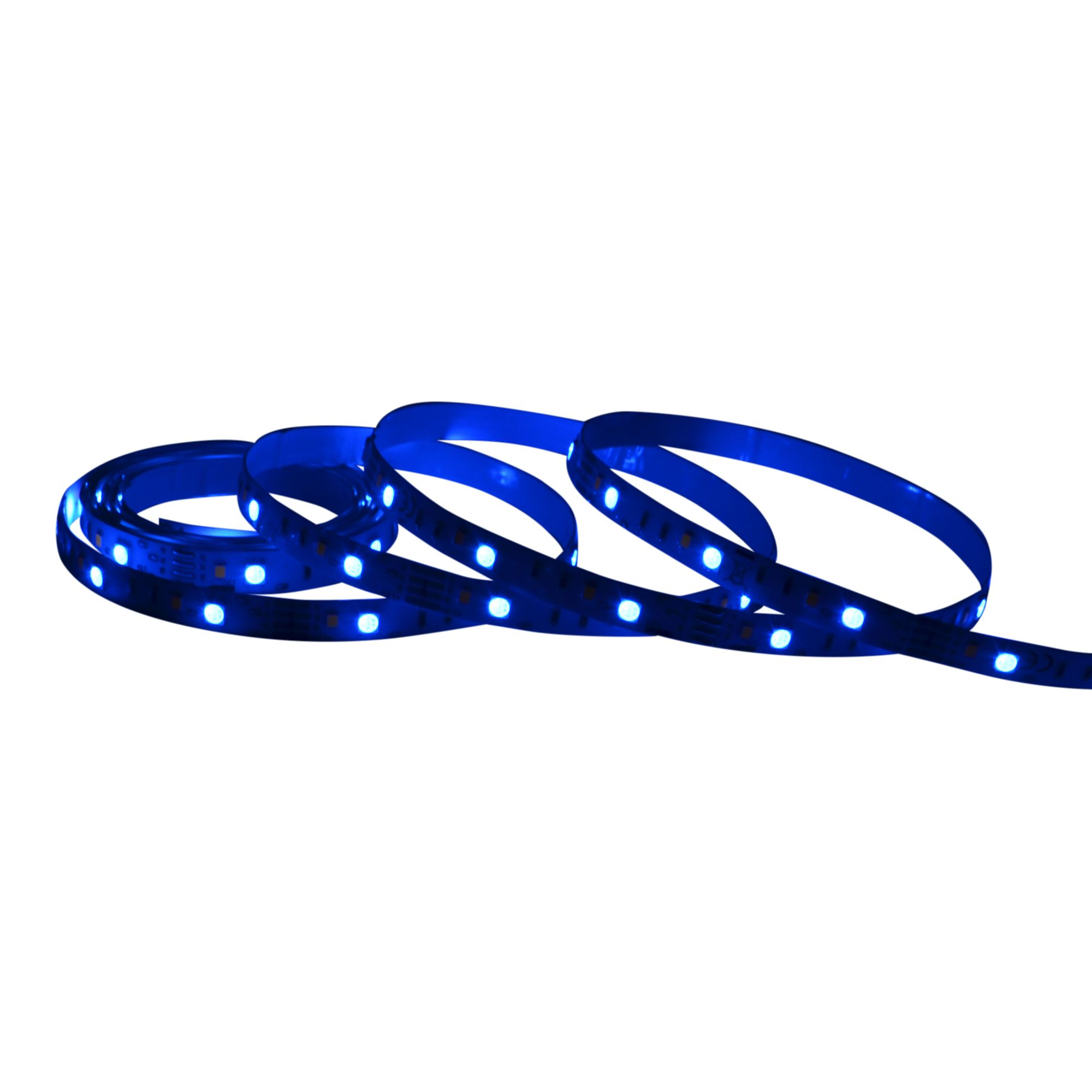 GoodHome Waldeck Mains-powered (plug-in) LED RGB & neutral white Strip light IP20 2000lm 4000K (L)5m