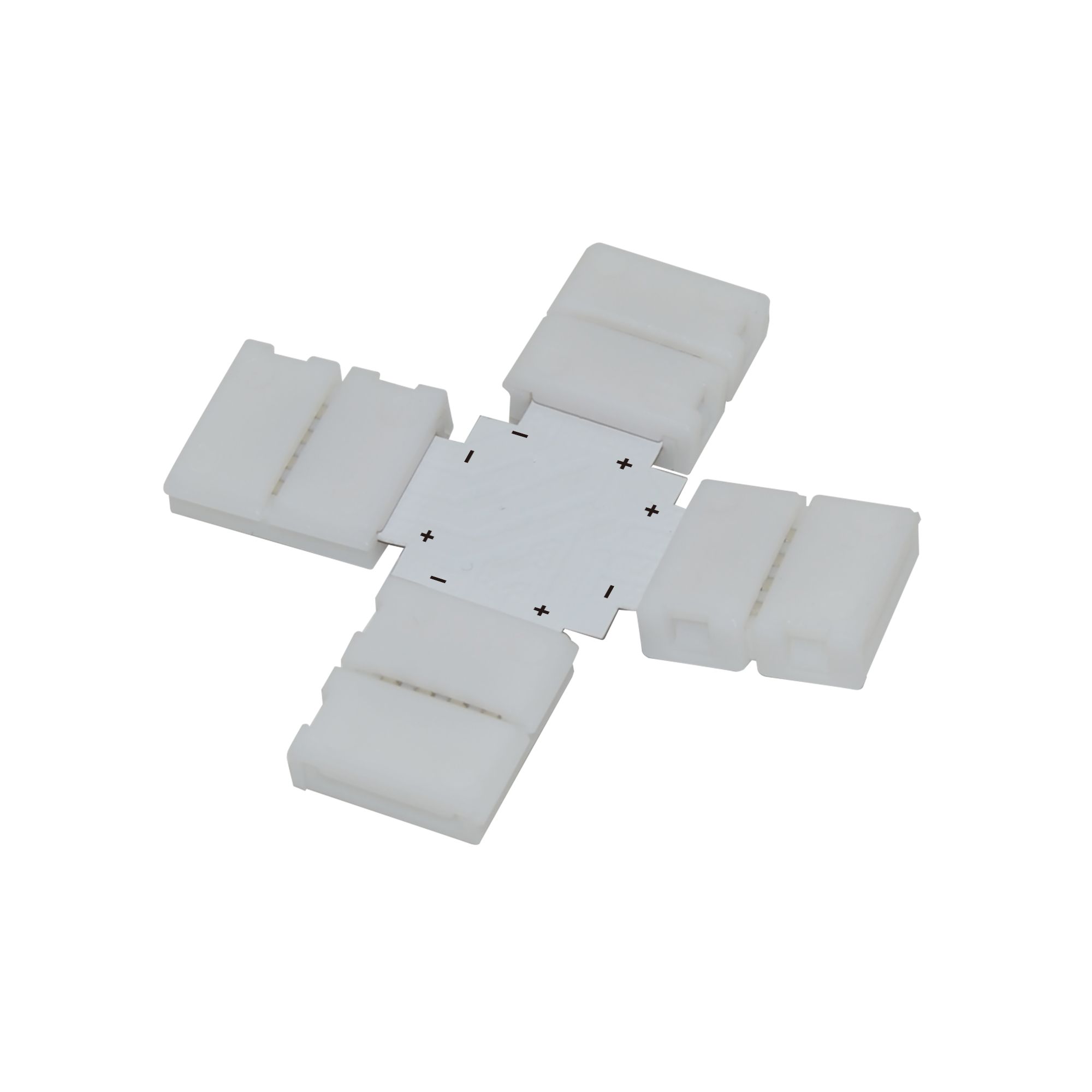 GoodHome Waldeck Surface-mounted Strip light cross connector | DIY at B&Q