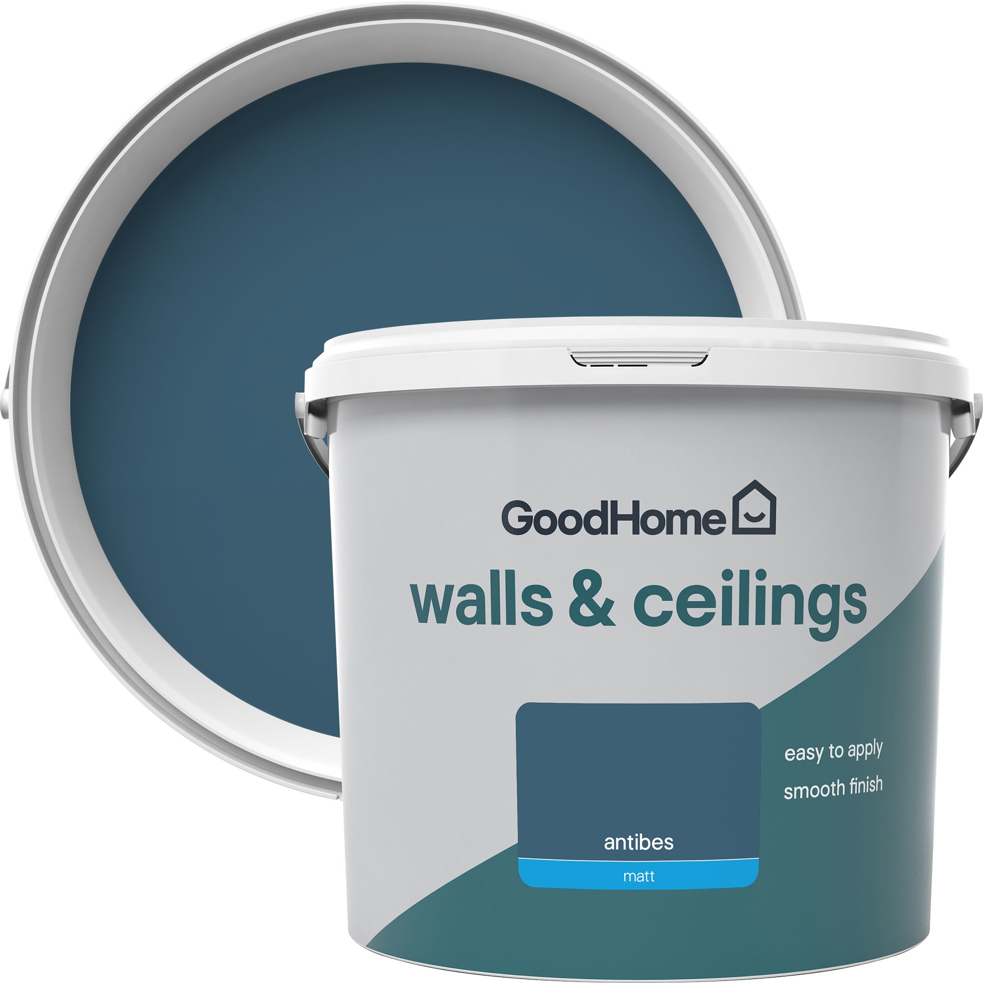 GoodHome Walls & ceilings Antibes Matt Emulsion paint, 5L