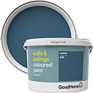 GoodHome Walls & ceilings Antibes Silk Emulsion paint, 2.5L