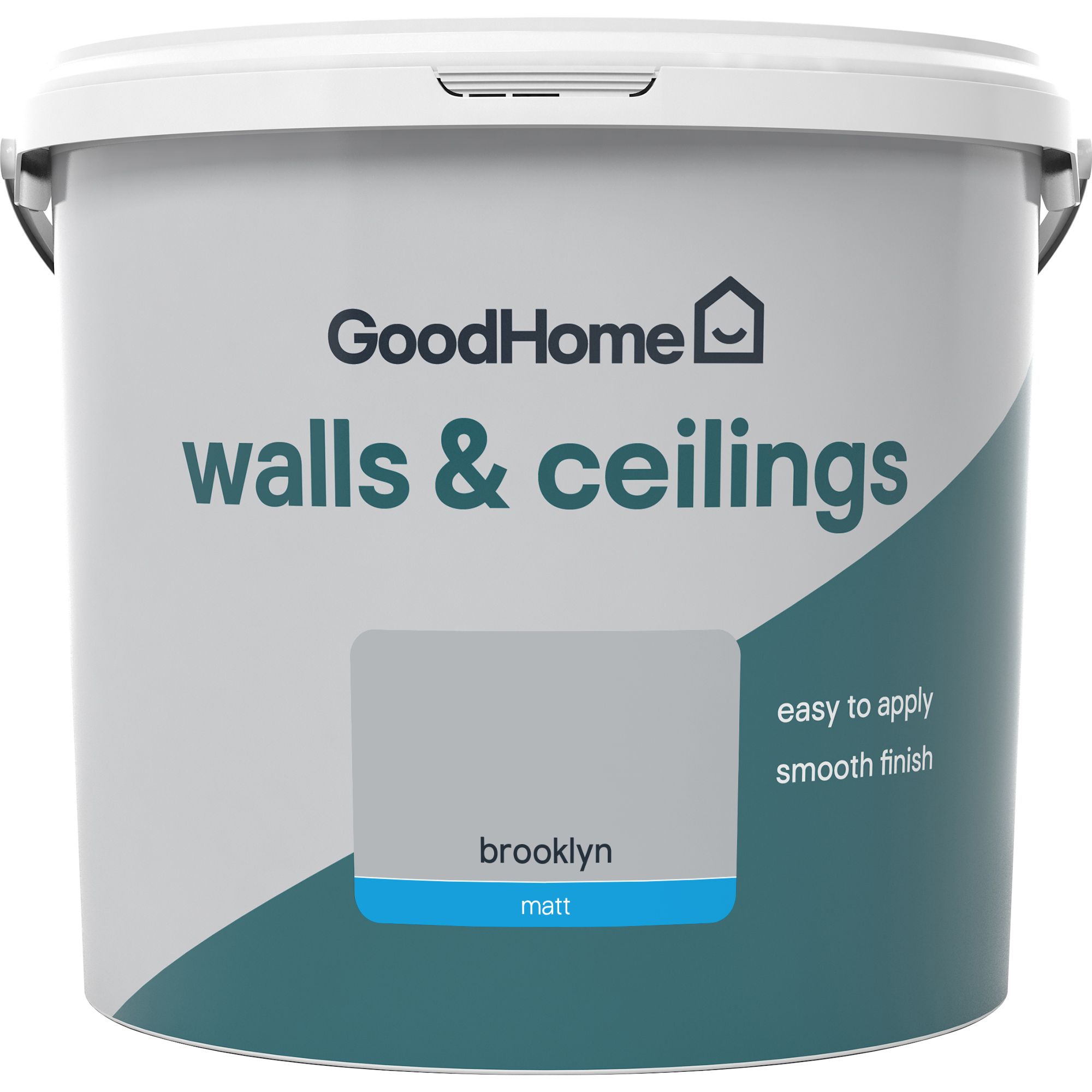 GoodHome Walls & ceilings Brooklyn Matt Emulsion paint, 5L