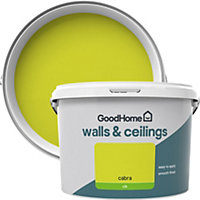 GoodHome Walls & ceilings Cabra Silk Emulsion paint, 2.5L