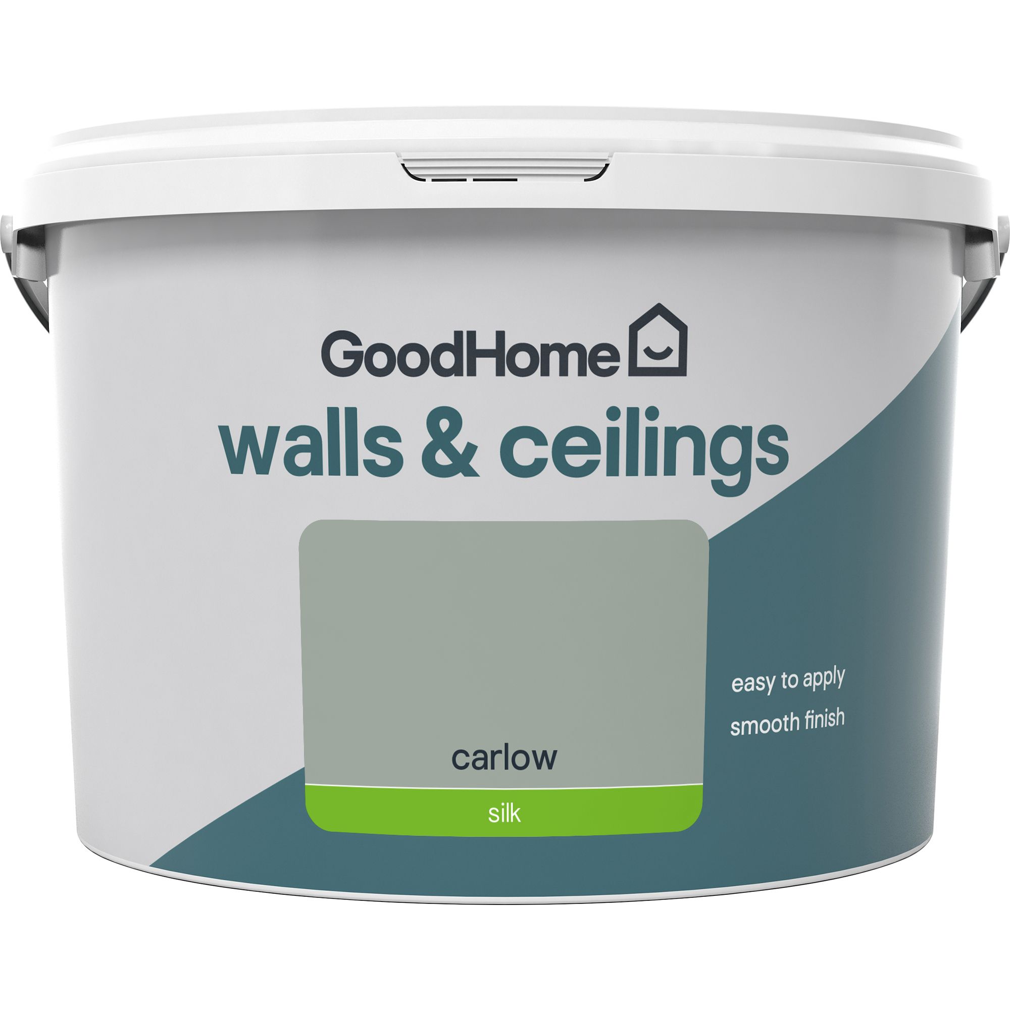 GoodHome Walls & ceilings Carlow Silk Emulsion paint, 2.5L