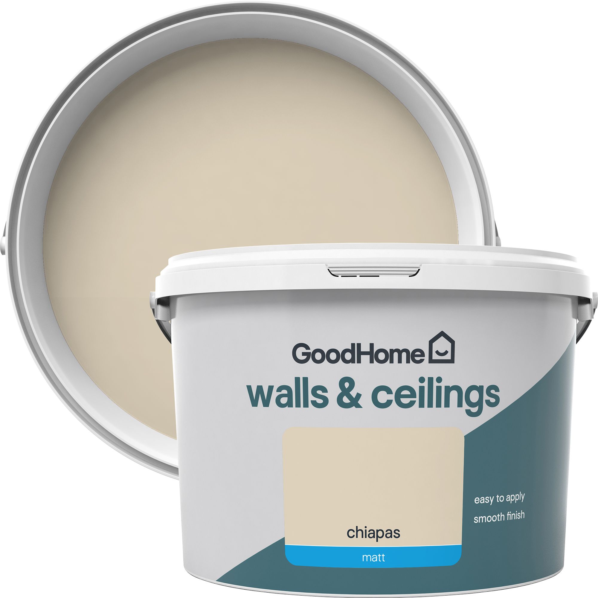 GoodHome Walls & ceilings Chiapas Matt Emulsion paint, 2.5L