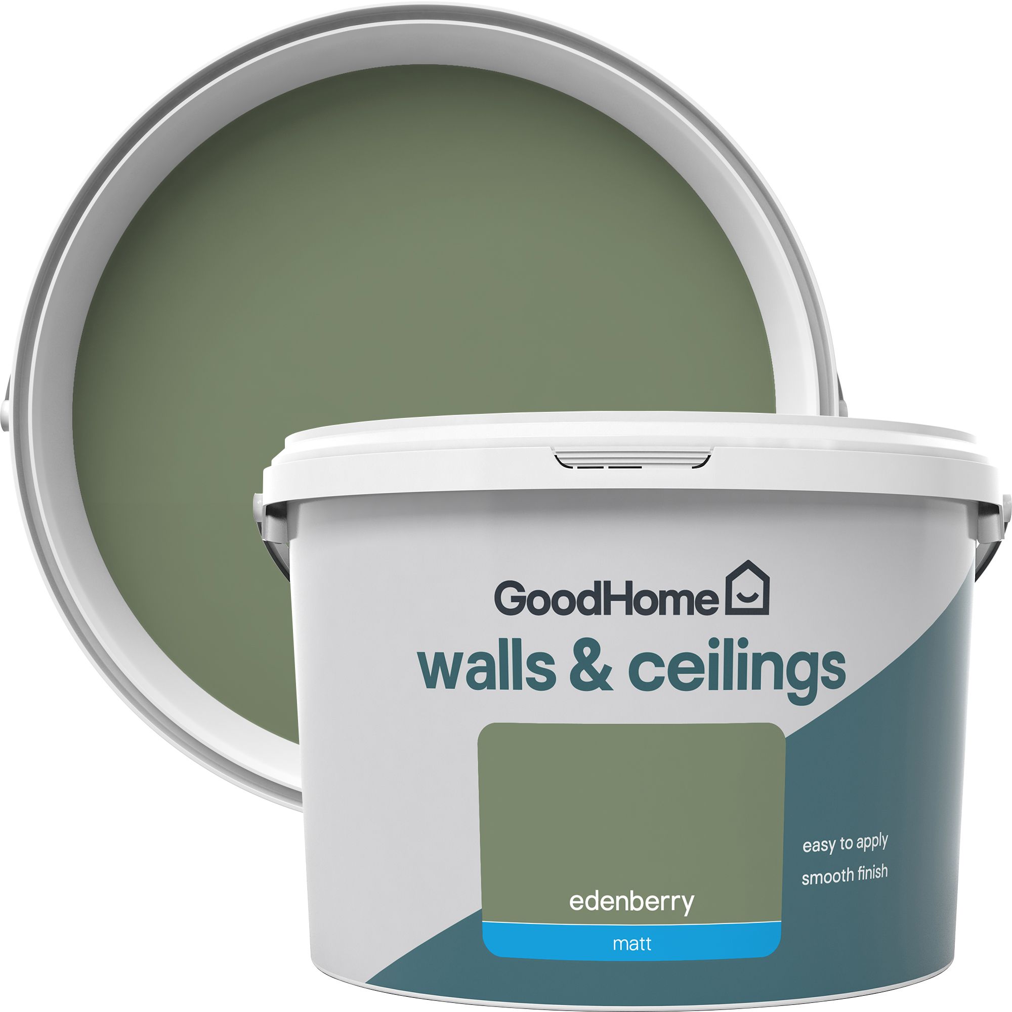 GoodHome Walls & ceilings Edenberry Matt Emulsion paint, 2.5L