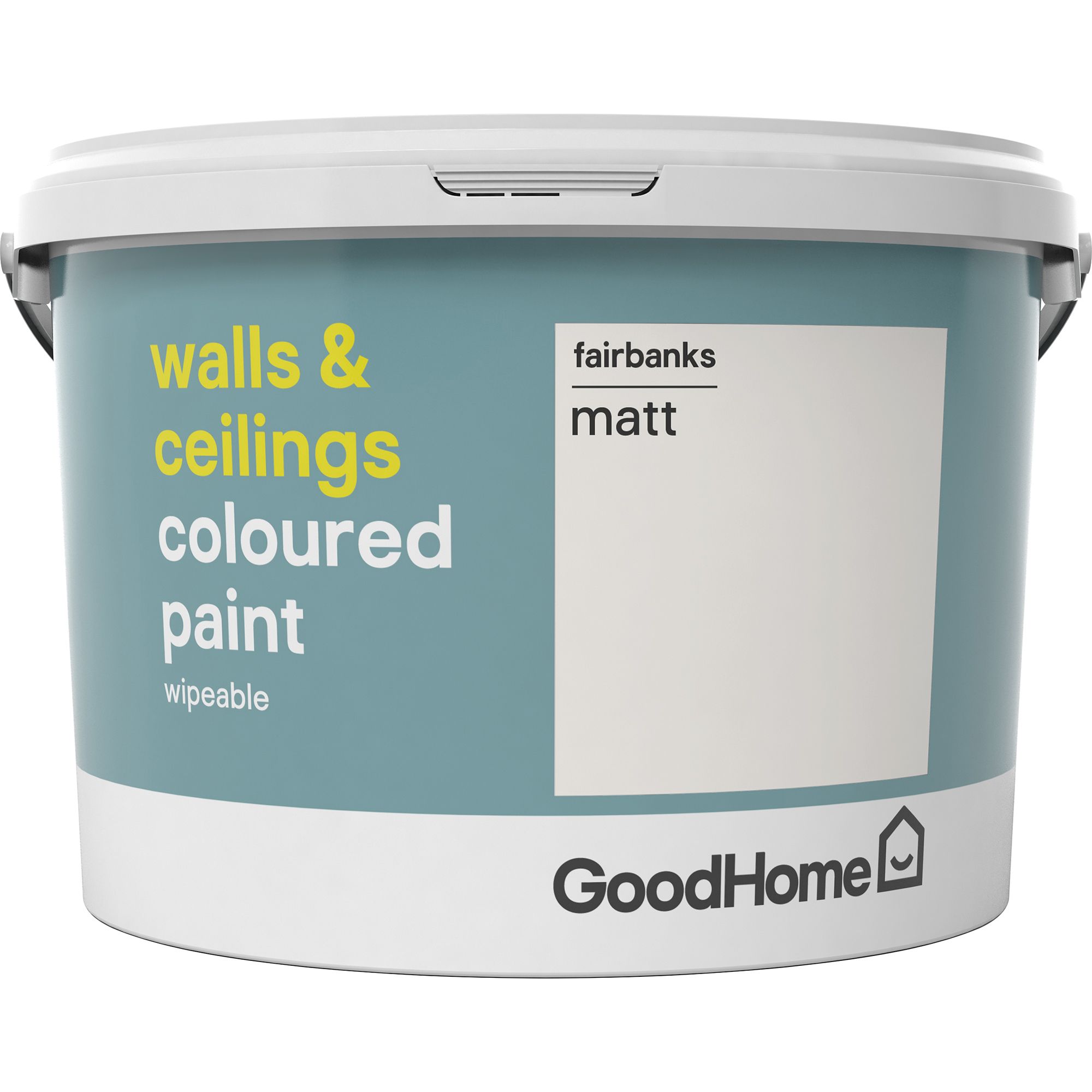 GoodHome Walls & ceilings Fairbanks Matt Emulsion paint, 2.5L DIY at B&Q