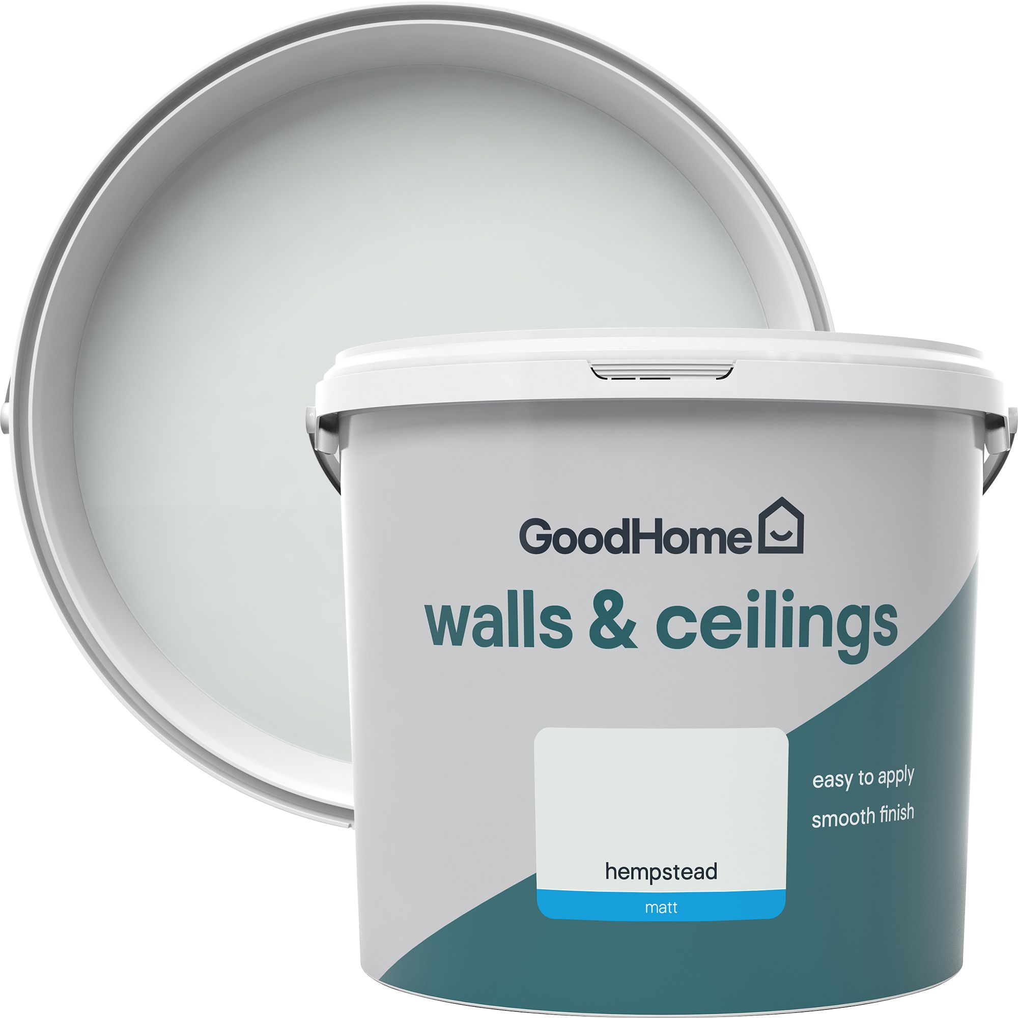 GoodHome Walls & Ceilings Hempstead Matt Emulsion Paint, 5L | DIY At B&Q