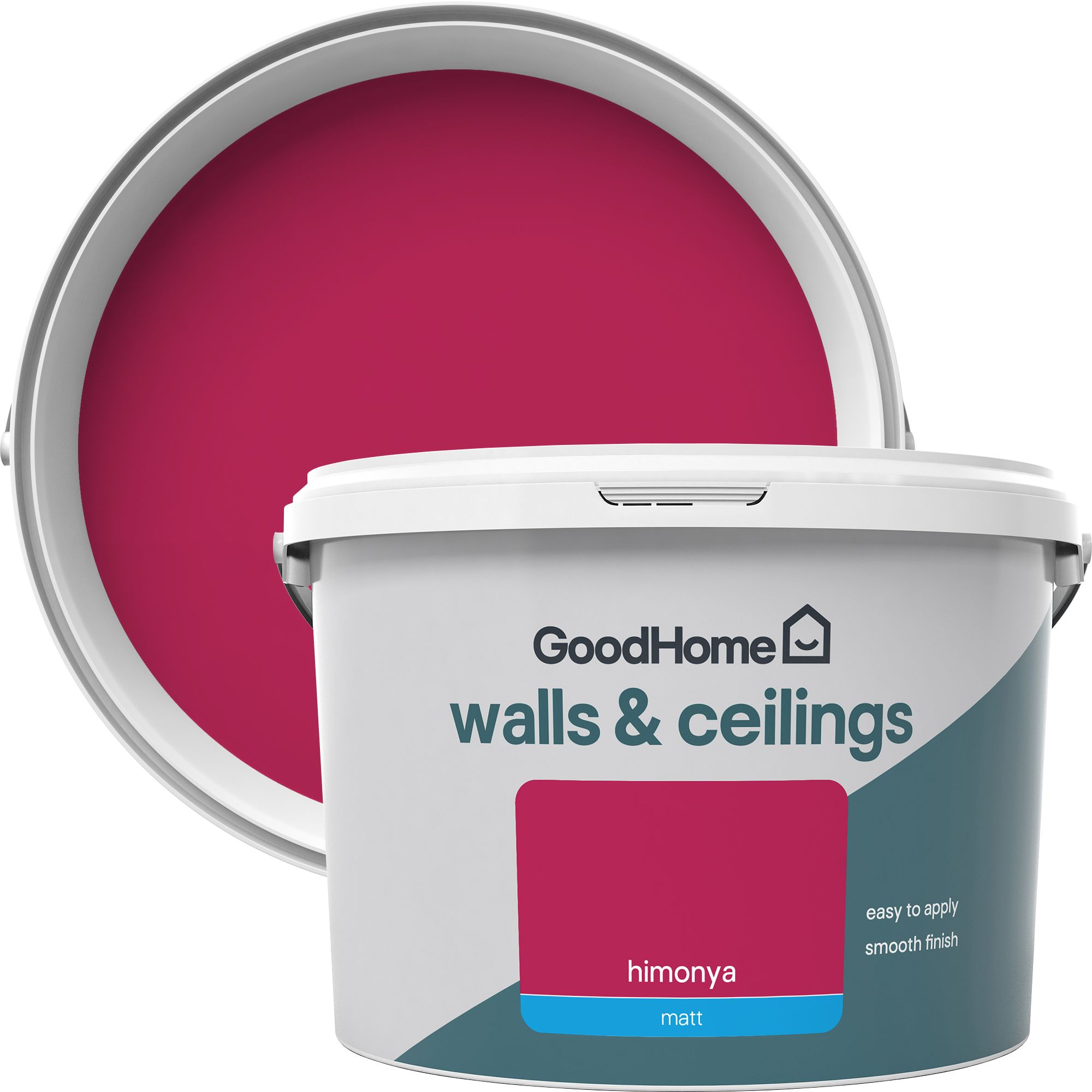 GoodHome Walls & ceilings Himonya Matt Emulsion paint, 2.5L