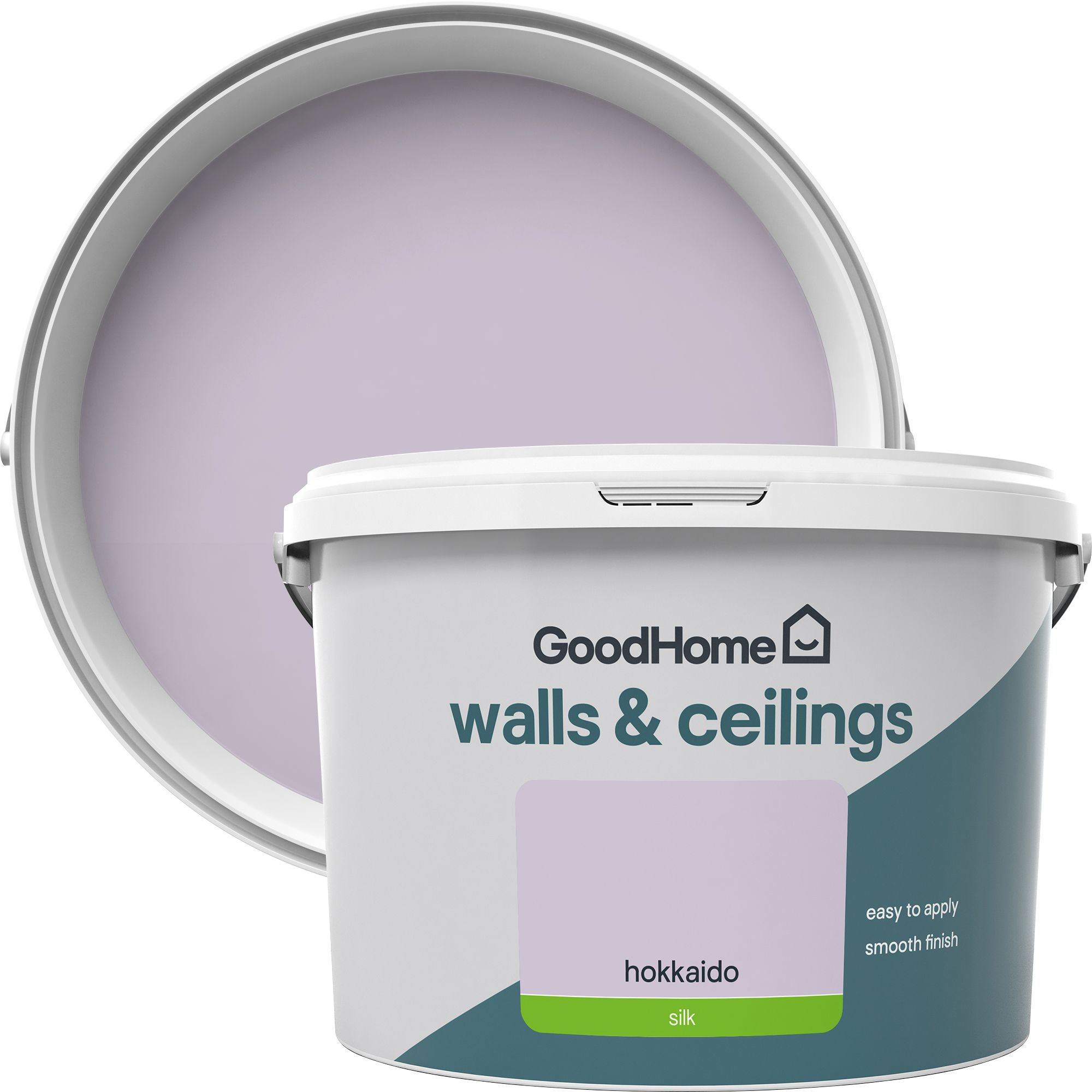 GoodHome Walls & Ceilings Hokkaido Silk Emulsion paint, 2.5L